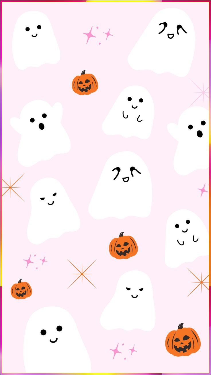 Ghost preppy background