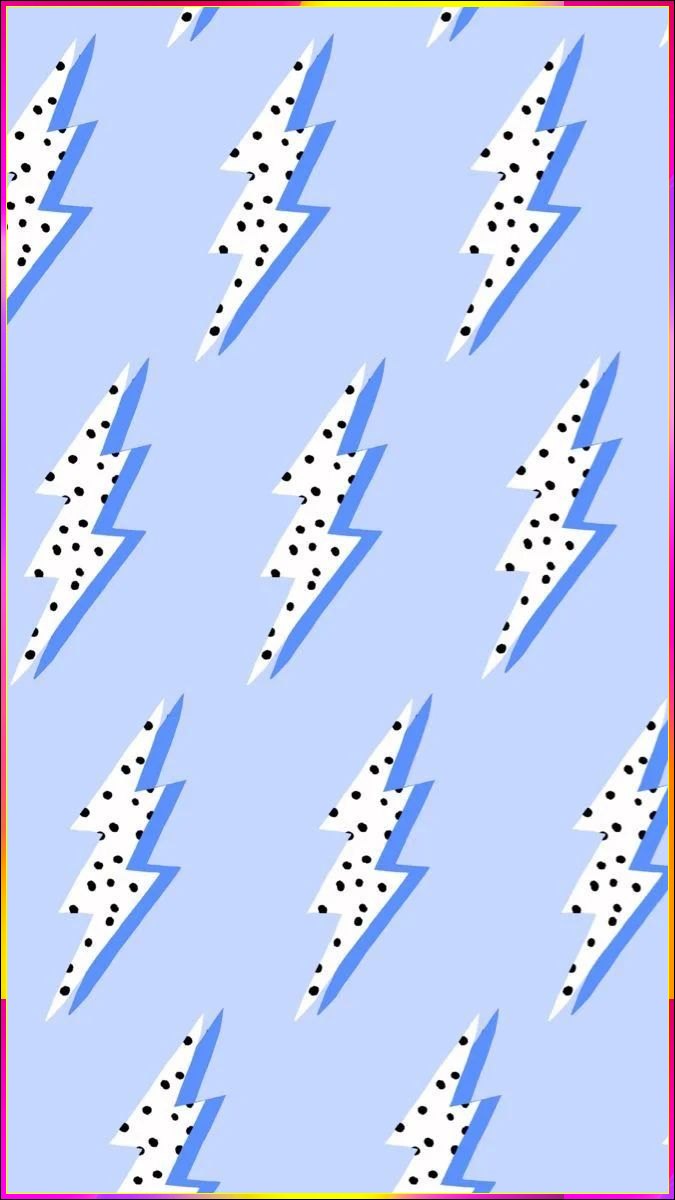 lightning bolt preppy wallpaper