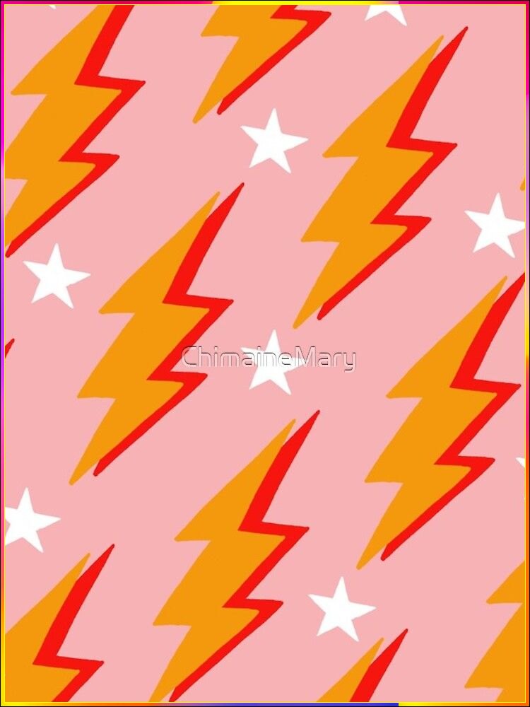 preppy lightning bolt wallpaper