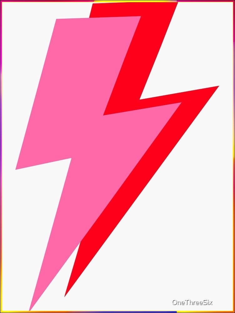 pink preppy lightning bolt wallpaper