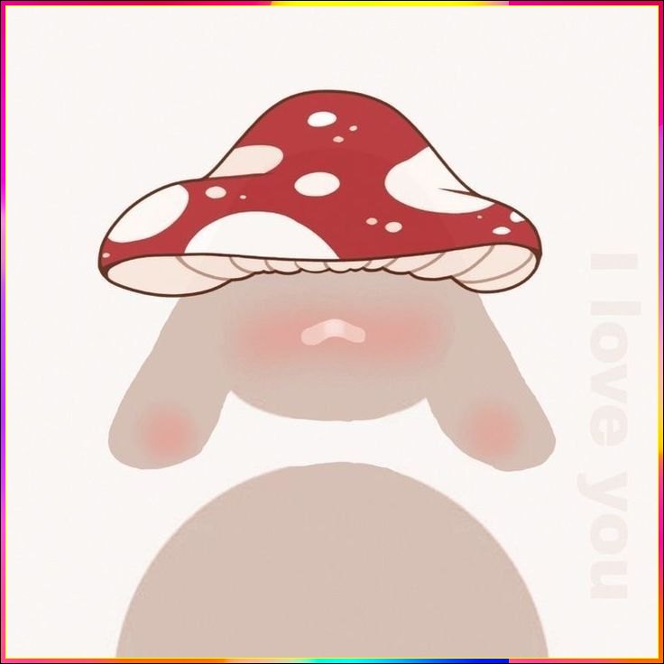 mushroom preppy wallpaper