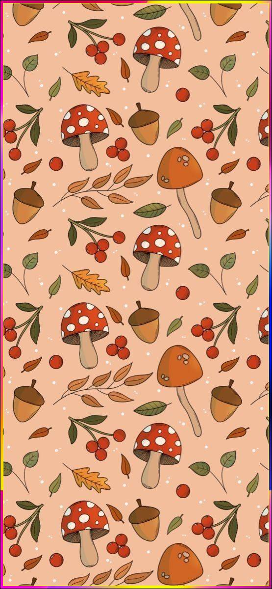 mushroom preppy wallpaperss
