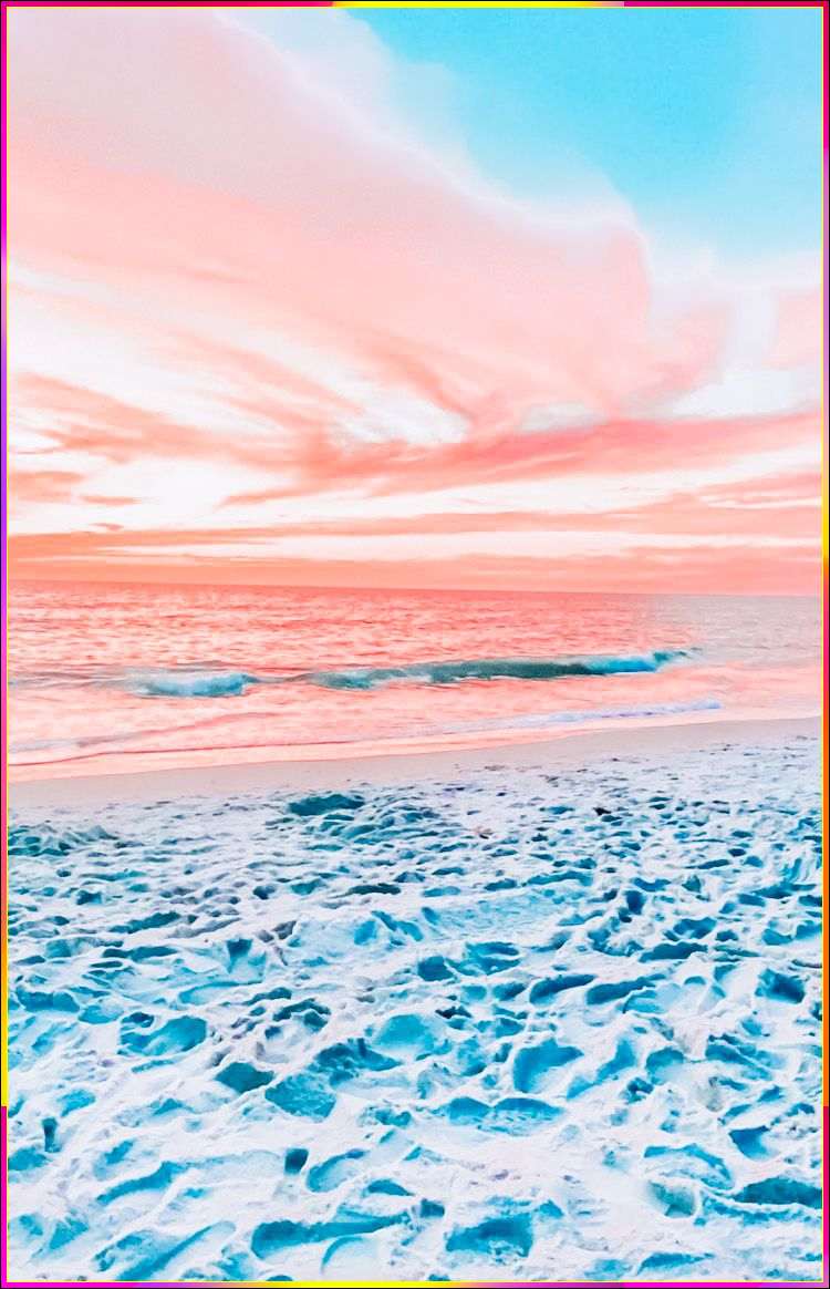 preppy sunset wallpaper